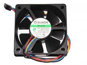 SUNON GM1206PKVX-A B4124.F.GN 12V 3.0W 4 Wires 4 Pins For Dell K650T-A00 6020 6CM