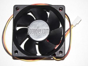 SUNON KDE1206PTV3 MS.B2193.F.GN 12V 0.7W 3 Wires 3 Pins Case Fan 6025 6CM