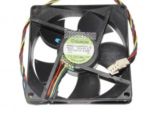 SUNON PMD1208PKV1-A B1544.S.F 12V 4.8W 4 Wires 4 Pins Case Fan 8020 8CM