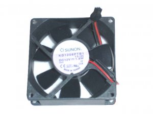 KD1208PTB1 DC12V 1.8W 2 Wires 2 Pins 8CM Cooling Fan 80MM 8025