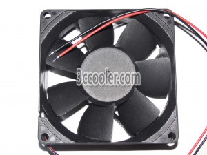 SUNON 80x25mm KD2408PTS1 13.A.GN 24V 1.7W 2 Wires CPU Fan RTU Fan