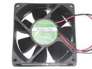 SUNON KDE2408PTV1 24V 1.9W 2 Wires 8CM  Cooling Fan 8025