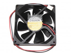 SUNON KD1209PTB1 (2).H 9025 9CM 12V 2.9W 2 Wires 2 Pins Case Fan