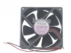 SUNON 9025 9CM KD1209PTS2 13.B1353.GN 12V 1.7W 2 wires 2 Pins Case fan