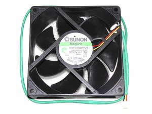 SUNON KDE1209PTV3 13.MS.U.B1417.AR.GN 12V 1.3W 3 Wires 3 Pins 9025 9CM Case Fan