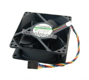 Original SUNON 90x32mm PSD1209PLV2-A WC236-A00 12V 4.2W 4 Wires PWM Case fan Server Fan