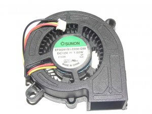 EF50201S1-C030-G99 DC12V 1.02W 3 Wires 5CM  Projector Blower for E701ST