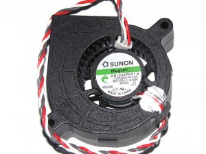 SUNON GB1245PKV1-8 11.B1451A.AR.X.GN 12V 0.5W 3 Wires 3 Pins Blower For Projector 45x20mm