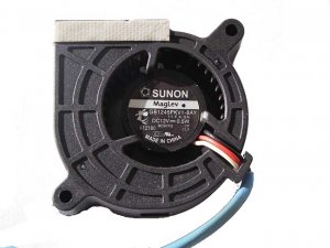 SUNON GB1245PKV1-8AY 11.F.X.GN 12V 0.5W 3 Wires 3 Pins Blower For Projector 45x20mm