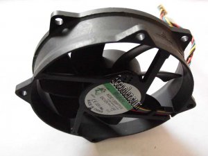 SUNON KDE1209PTVX 13.MS.B3035.AF.GN 12V 7.0W 76.8CFM 4 Wires 4 Pins 9CM CPU Cooling