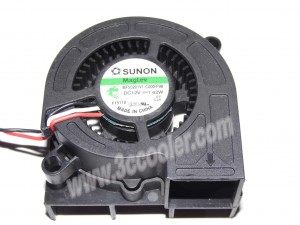 SUNON 5CM MF50201V1-C000-F99 12V 1.62W 3 Wires Blower Cooler Fan