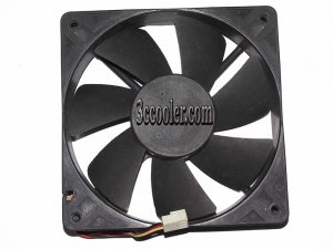 120MM 12025 SUPERRED CHB12012DS-A 12V 0.47A 3 Wires 12CM Cooling FAN