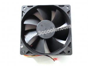 SUPERRED 12038 12CM CHA12012CB-TA 12V 0.7A 3 Wires Cooler Fan