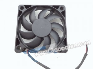 SUPERRED 6010 6CM CHB6012CB-NO(E) 12V 0.12A 2 Wires Cooling fan