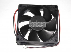 SUPERRED 8025 8CM CHA8024EBN-O-R 24V 0.24A 2 Wires 2 Pins Case Fan