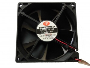 SUPERRED 9225 92*25mm CHA9212EL CHA9212EL-D 12V 0.36A 2 Wires Case fan 9CM cpu cooler