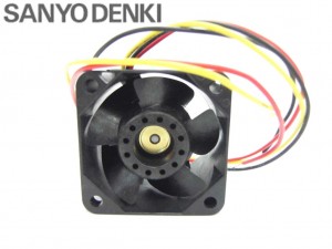 Sanyo 40x28mm 109P0424H3013 DC24V 0.095A 3 Wires Fanuc Axial Fan