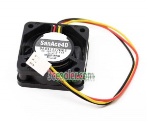 Sanyo 4CM 4015 9A0412J7D05 DC 12V 0.11A 3 Wires 3 Pins Case Fan