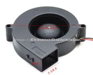 Sanyo 7020 7CM 9BD12SC6-6 DC12V 0.3A 3 Wires 3 Pins Case Blower Cooling fan