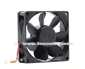 Sanyo 8025 8CM 9A0812E401 12V 0.24A 3 Wires Cooler Fan