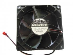 90MM 9225 Sanyo 9A0924S4031 24V 0.15 2 Wires 9CM Case FAN