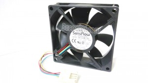 SensFlow 8025 AFC0812C BF00 12V 0.16A 4 Wires Cooling fan
