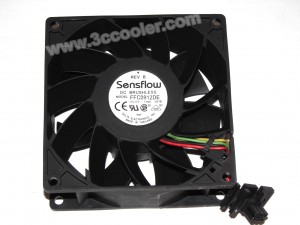 Sensflow 9238 9CM FFC0912DE 12V 1.5A 4 Wires Cooler Fan