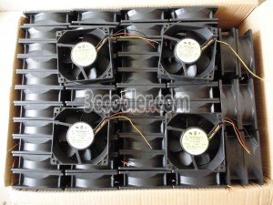 Servo 12038 12CM CNDC12B7Q-117 12V 0.38A 4.6W 3 Wires Cooling fan