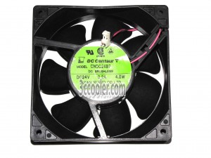 Servo 12038 12CM CNDC24B7* 24V 0.2A 4.8W 2 Wires Case Fan Cooling Fan