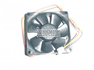 Servo 8025 8CM PUDC12D3RS-065 12V 0.05A 0.6W 3 Wires 3 Pins Case fan