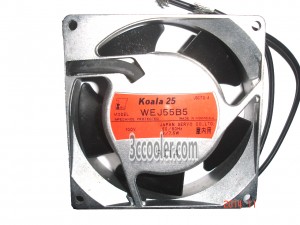 Servo 9225 9CM WEJ55B5 100V 9/7.5W 2 Wires AC Suqre Cooling Fan