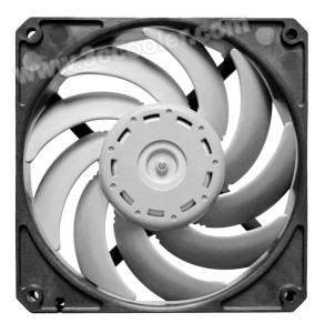 Servo GentleTyphoon 12cm D1225C12B5AP-15 12V 0.083A GT1850 PWM Cooler Fan