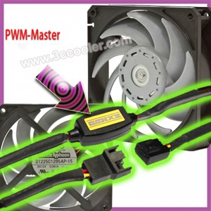 Servo GentleTyphoon 12cm D1225C12B5AP-15 12V 0.083A GT1850 PWM Cooler Fan