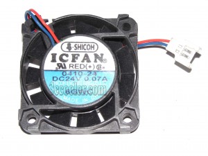 Shicoh ICFAN 40*10mm 4CM F4010AP-24SCW 0410-24 24V 0.07A 2 wires 2 pins cooling fan Switch/ inverter Cooler