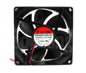 Sunon 9225 PE92252B1-000C-A99  24V 5.28W 2 Wires 80mm Inverter Cooling Fan