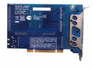 TDM800 8 FXS Port PCI interface Analog Asterisk PRI Card with VPMADT032 EC module For PBX VoIP