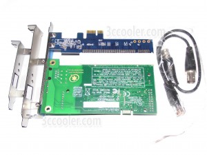Wildcard Digital TE122Pe TE122 1 Port T1/E1/J1 Card With PCIe bus For PBX VoIP