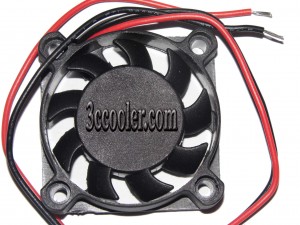 Top Motor 40*10mm 4cm DF1204SH square cooling fan with 12V 0.08A 2 Wires