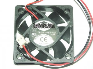 50MM TOP MOTOR DF125015SM-A DC12V 0.2A 2 Wires 5CM Case Fan