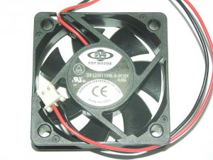 50MM TOP MOTOR DF125015SM-A DC12V 0.2A 2 Wires 5CM Case Fan