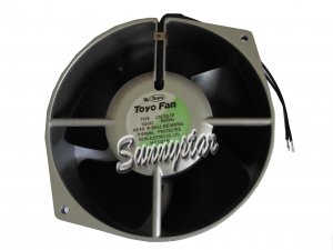 TOYO UT670D-TP 100V 50/60Hz 43W Thermal protected Ball Bearing 2 wires AC axial fan