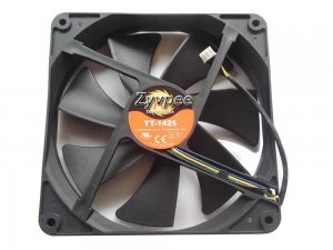 Zyvpee 140*25mm TT-1425 HA1425M12SB-Z 12V 0.36A 4 wires 4 pins 14CM case fan for power ups server