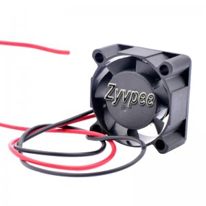 25mm 2510 2510H12C ND1 DC12V 0.14A 2 Wires 2.5cm Mini Cooling Fan