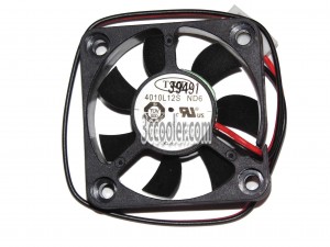 T&T 4010 4CM 4010L12S ND6 12V 0.16A 2 Wires 2 Pins Case Cooling fan