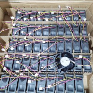 T&T 6025 6025M12B PH1 12V 0.2A 28dBA 3Wire Cooling Fan 6025M12B-PH1 60x25mm