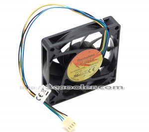 TT EVERFLOW 8015 8CM R128015DU 12V 0.50A 4 Wires 4 Pins PWM Case Fan