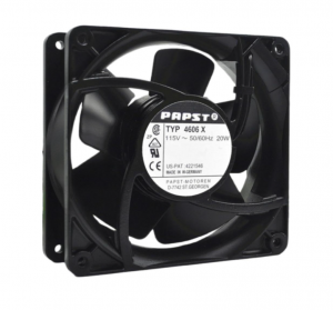 120mm 12038 Papst TYP4606X TYP 4606 X 115V 50/60Hz 20W 2 Pins AC Axial Fan