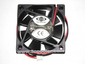 Top Motor 6CM 6020 DF126020SL 12V 0.18A 2 Wires DC Cooler Fan