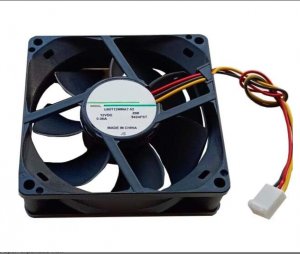80mm U80T12MMA7-52 12V 0.08A 3 Wires 3 Pins 8CM Cooling Fan 80x25mm