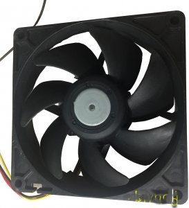 92MM U92T24MUA7-53 24V 0.14A 3 Wires 9CM Cooling Fan 92x92x25MM